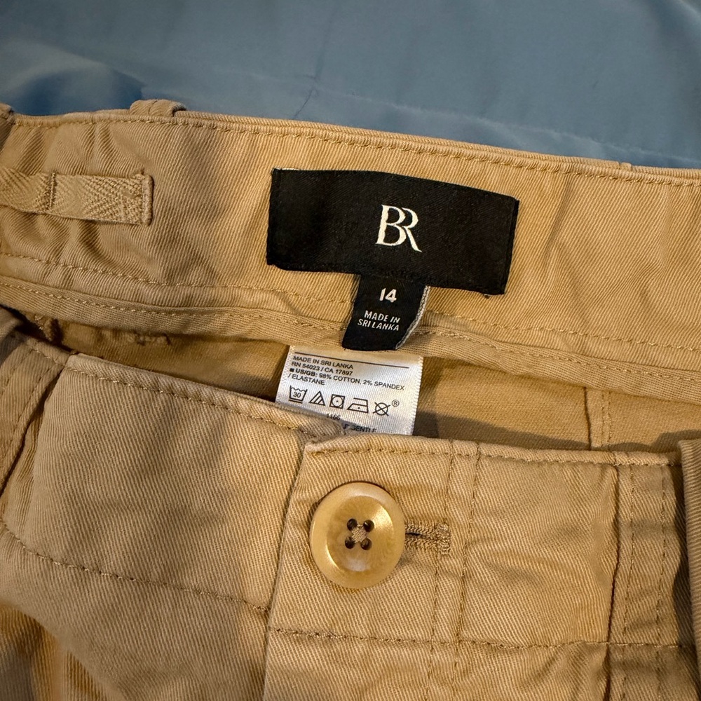Banana Republic Women's Khaki Utility Chino Pants - Beige - Picture 2 of 4